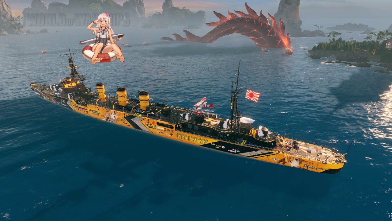 world of warships how to remove aslains mod